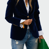 Coat in luxurious fabric