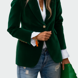 Coat in luxurious fabric