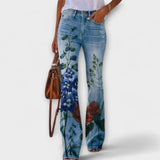 Carla | Floral Trousers