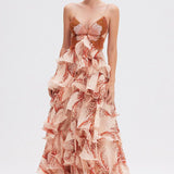 Nahia | Dress with Ruffles