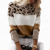 Tasmin | Elegant Leopard Sweater