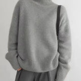 MIA - HIGH NECK CASHMERE JUMPER