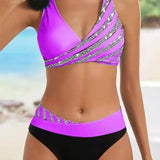 Vera - Printed Bikini in Warm Tones
