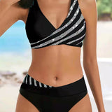 Vera - Printed Bikini in Warm Tones