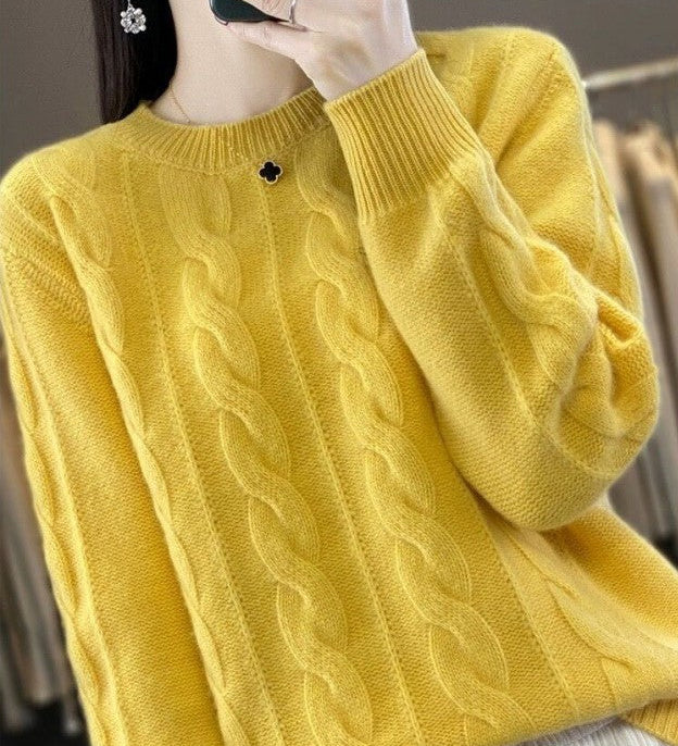 Angelika - Classic Warm Knit Sweater