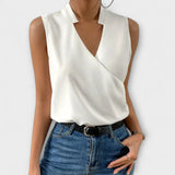Lucía | Soft Summer Blouse with V-Neck