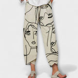 Nahia - Elegant Linen Trousers