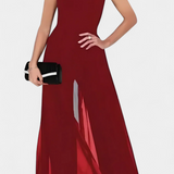 Nadia Mono Elegant Sleeveless with Front Transparency