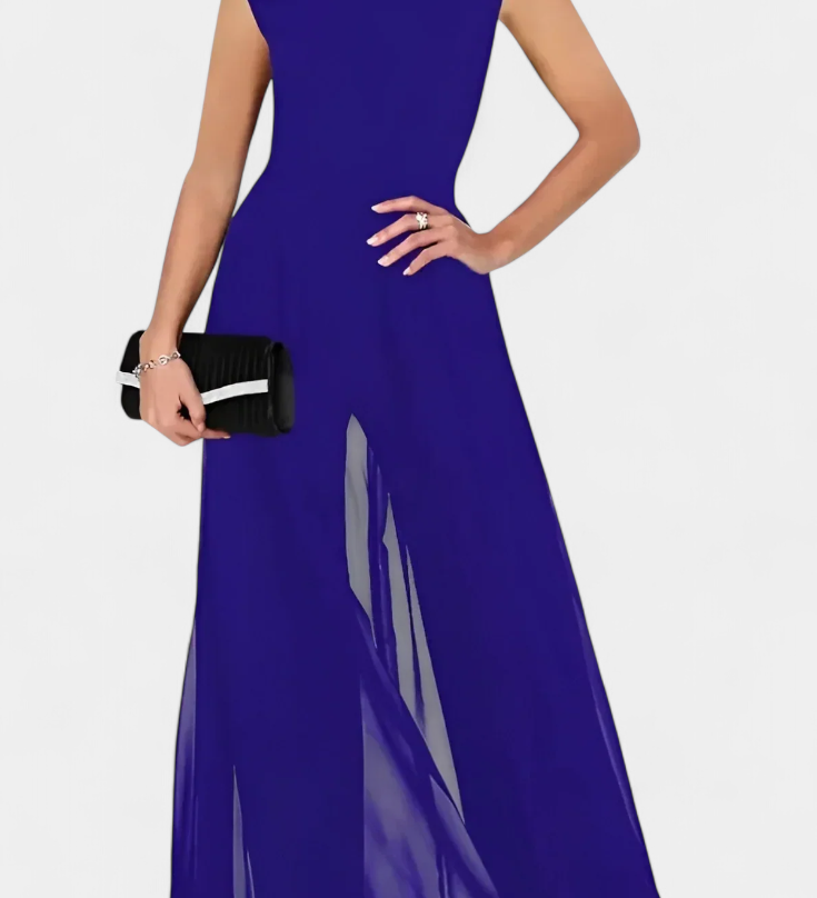 Nadia Mono Elegant Sleeveless with Front Transparency