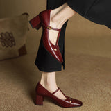 Elora Authentic Leather High Heels