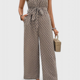 Luzia Geometric Print Jumpsuit
