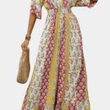 Ayana Bohemian Jumpsuit with Flowing Sleeves