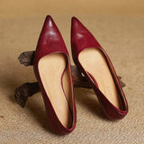 Anok High Heels in Authentic Leather