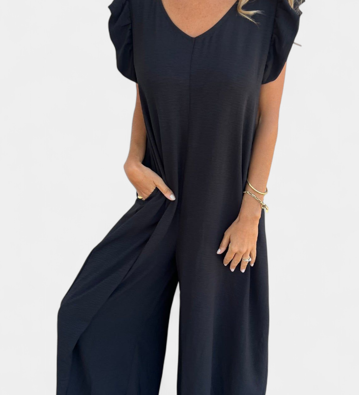 Isela | Leopard Print Jumpsuit