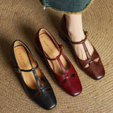Elora Authentic Leather High Heels