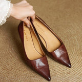 Anok High Heels in Authentic Leather