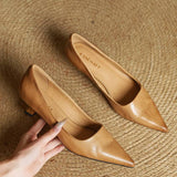 Anok High Heels in Authentic Leather