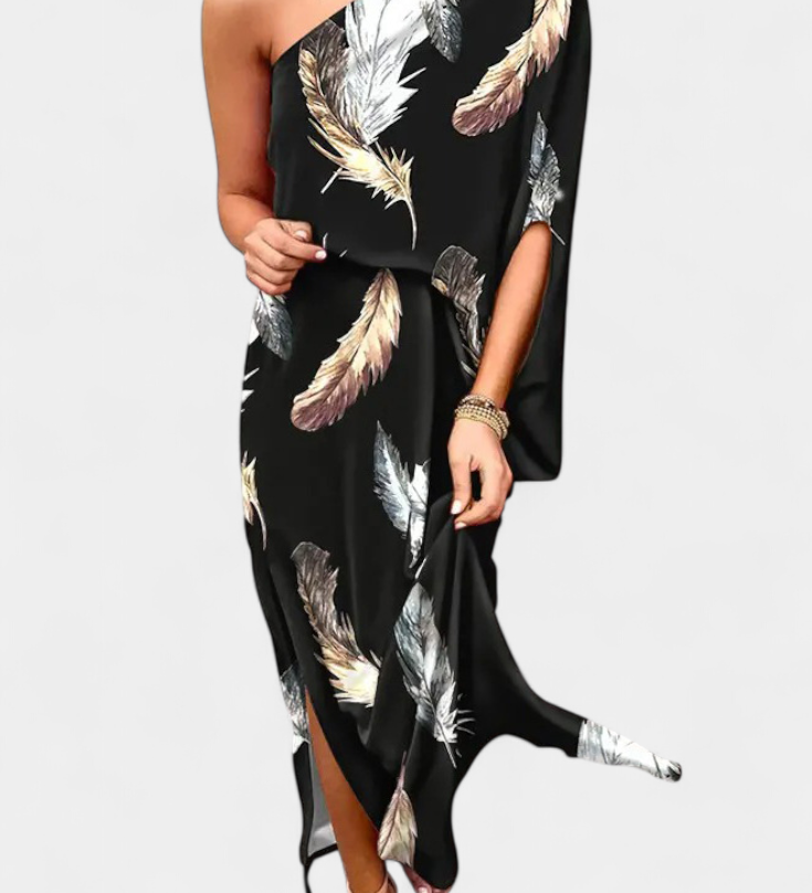 Carlena | One-Shoulder Dress