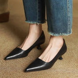 Anok High Heels in Authentic Leather
