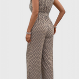 Luzia Geometric Print Jumpsuit