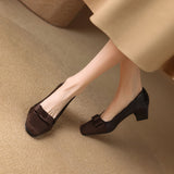 Chunky Heeled Sandals Blair