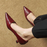 Anok High Heels in Authentic Leather