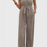 Luzia Geometric Print Jumpsuit