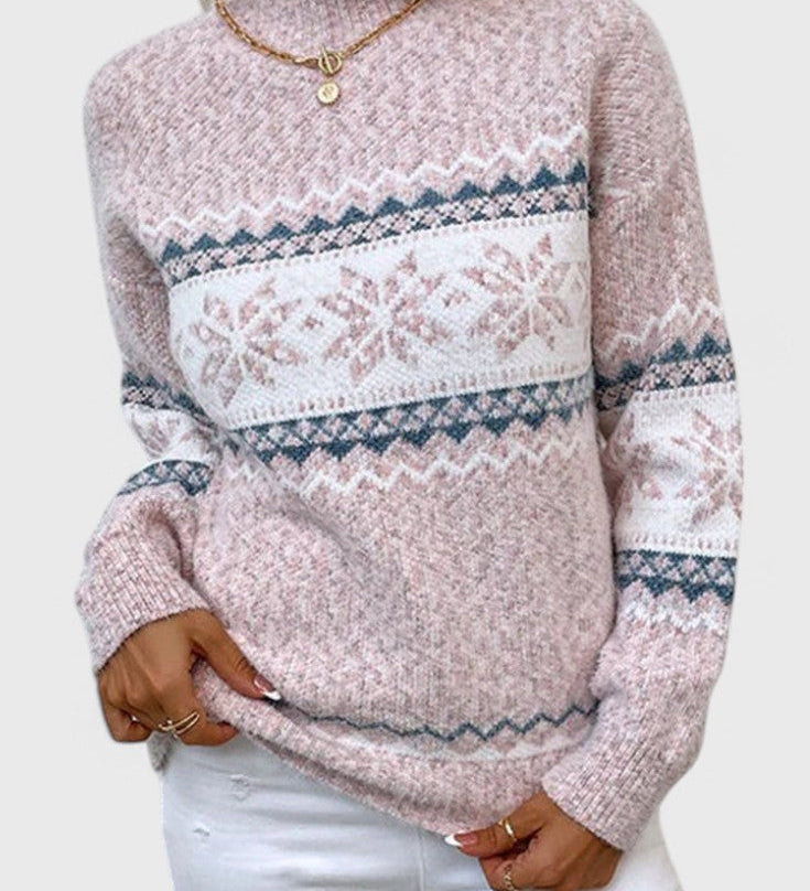 Elegant Snowflake Jumper