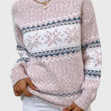 Elegant Snowflake Jumper
