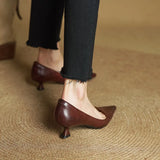 Anok High Heels in Authentic Leather