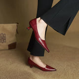 Anok High Heels in Authentic Leather