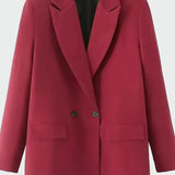 Oversized Coat with Modern Lines