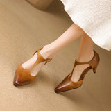Genuine Leather High Heels Triana