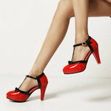 Vivienne T-Strap Heels