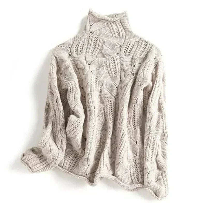 Nerea | Cosy High Neck Sweater