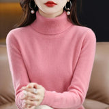 Amara | Cashmere High Neck Jumper