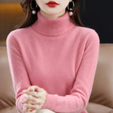Amara | Cashmere Roll Neck Jumper