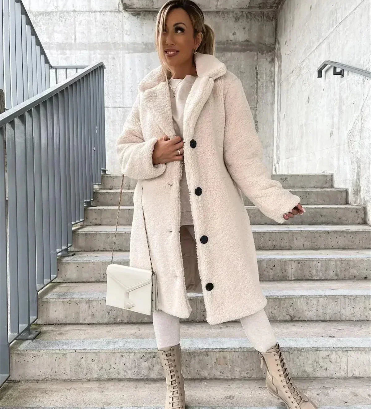 JESSICA | Cozy Teddy Fur Coat