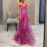 Giselle | Charming maxi dress with floral print