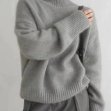 Zoey - Oversized High Neck Sweater