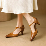 Genuine Leather High Heels Triana
