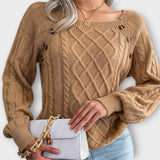 Malia - Buttoned Knit Sweater