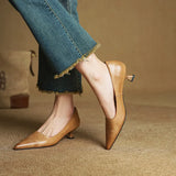 Anok High Heels in Authentic Leather