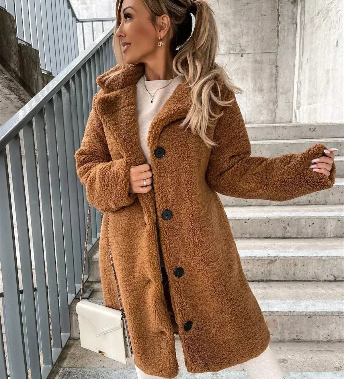 JESSICA | Cozy Teddy Fur Coat