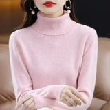 Amara | Cashmere High Neck Jumper