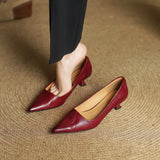 Anok High Heels in Authentic Leather