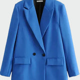 Oversized Coat with Modern Lines