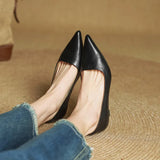 Anok High Heels in Authentic Leather