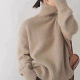 Zoey - Oversized High Neck Sweater