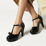 Vivienne T-Strap Heels